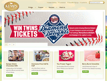 Tablet Screenshot of kemps.com